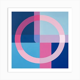 Modern abstraction Art Print