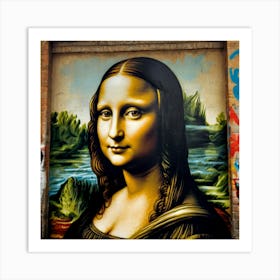 Mona Lisa 1 Art Print