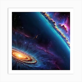 Quasar (3) Art Print