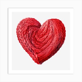 Heart Of Yarn 23 Art Print