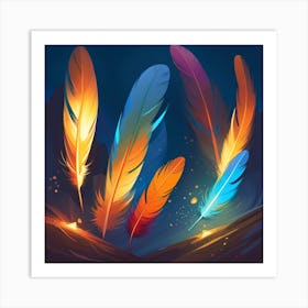 Feather Art, Feather Art, Feather Art, Feather Art, Feather Art, Feather Art Print