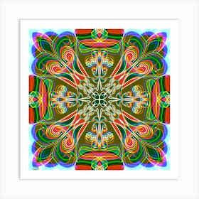 Psychedelic Art Art Print