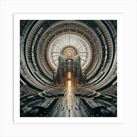 Futuristic Architecture Art Print