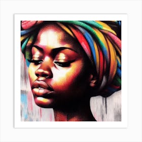 Street Art Style Pencil 4 Art Print