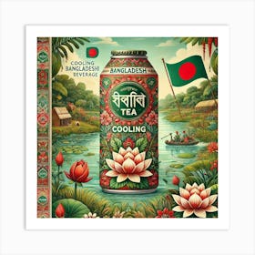 Bangladesh Product Packaging Art Print