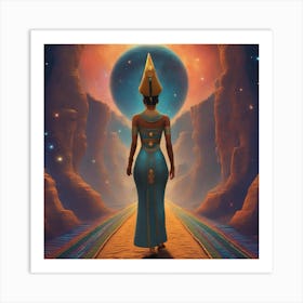 Divine Feminine Essence 222 Art Print