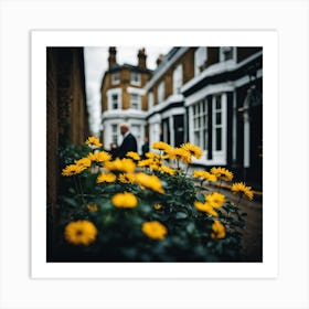 Flowers In London Photography (19) Art Print