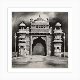Rajasthan Gate Art Print