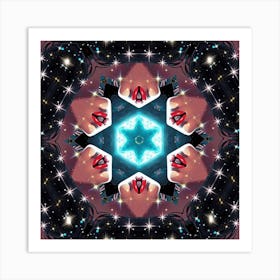 Psychedelic Mandala 61 Art Print