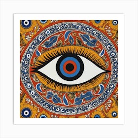 Eye Of God 2 Art Print