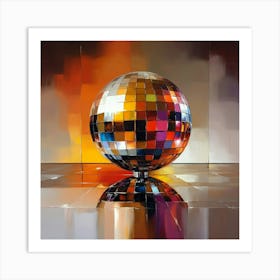 Disco Ball Art 2 Art Print