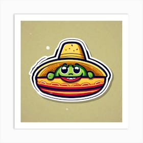 Mexican Hot Dog Art Print