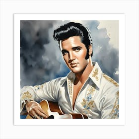 Elvis Presley 1 Art Print