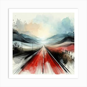 Road To Nowhere Art Print
