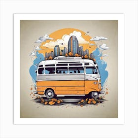 Vw Bus Art Print