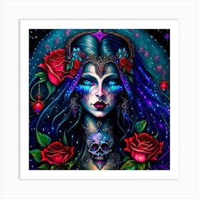 Day Of The Dead 3 Art Print