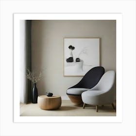 Modern Living Room 9 Art Print