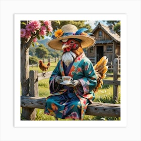 Rooster 1 Art Print