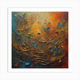 Abstract Painting 1 Art Print