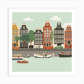 Amsterdam 3 Art Print