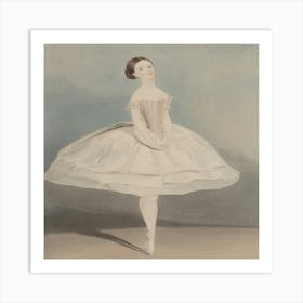 Ballerina Stock Videos & Royalty-Free Footage Art Print