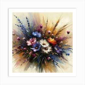 Flowers In A Vase 10 Art Print