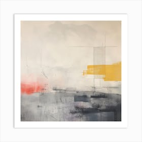 The Melody And Vibes Contemporary Landscape 7 Art Print