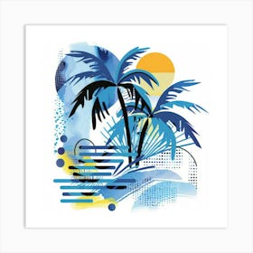 Palm Trees 9 Art Print