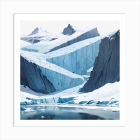 Iceberg 2 Art Print