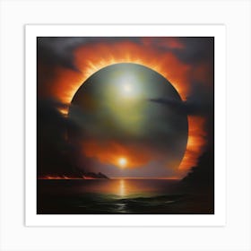 Eclipse Of The Sun Art Print