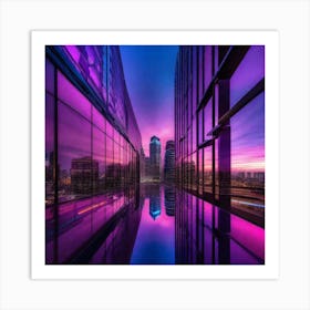 Purple Sky Art Print