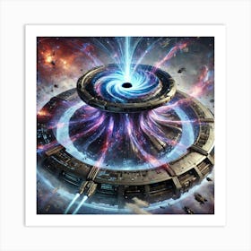 Singularity Forge Art Print