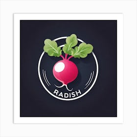 Radish 26 Art Print