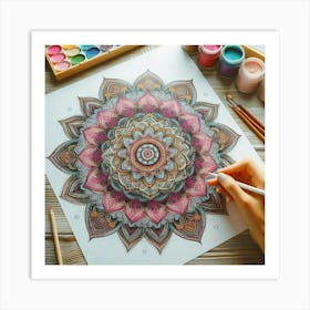 Mandala 18 Art Print