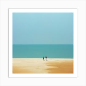 Blue Sky Oil Painting Art Print