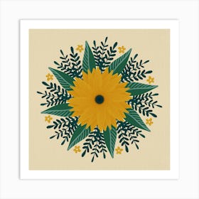 Sunflower Art Print