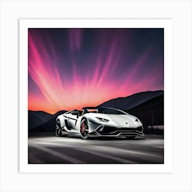 Lamborghini 28 Art Print