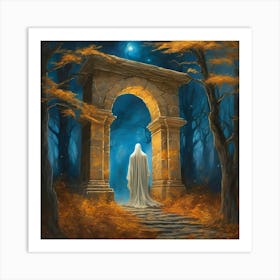 Entrance In The Woods Art Print