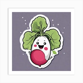 Radish 7 Art Print