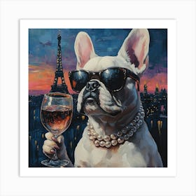 Whimsical Dogs 74 Art Print