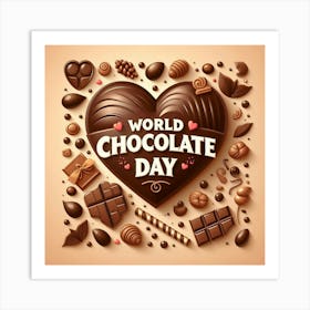 World Chocolate Day 2 Art Print