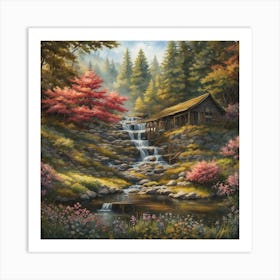 Waterfall Art Print