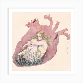 Heart Of The Sea Art Print