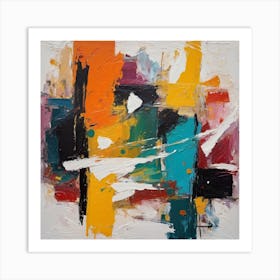 Vector Abstract Painting Art Print