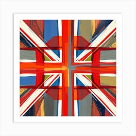 British Flag 5 Art Print