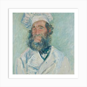 Chef By Claude Monet Art Print