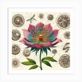 Flower Of Life Art Print