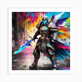 Faerie Warrior Art Print