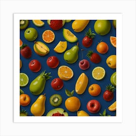 Leonardo Lightning Fruit 19 Art 3 Art Print