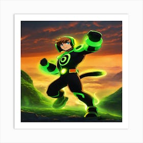 Green Lantern Art Print